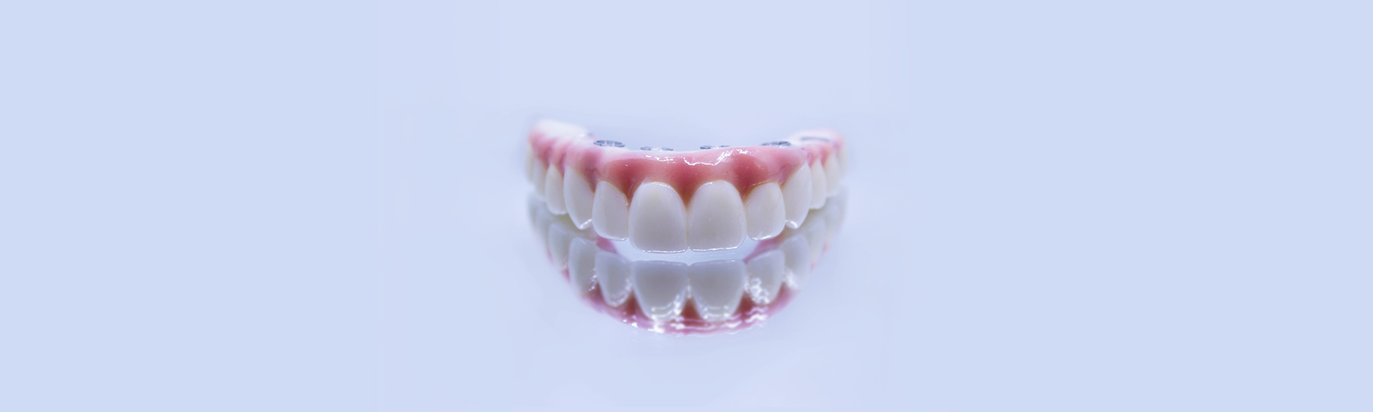 Zirconia upper implant isolated