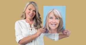 donna before and after periodontal disease