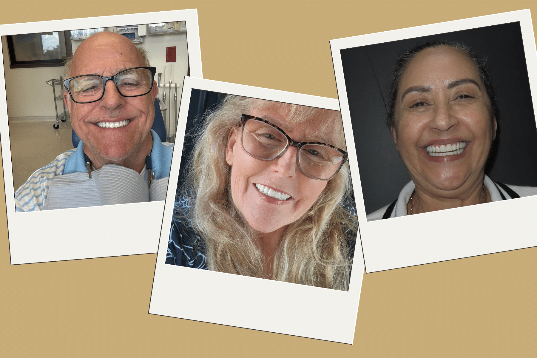 new teeth now patient smiles